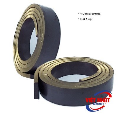 Nam châm dẻo 20x5x1000mm